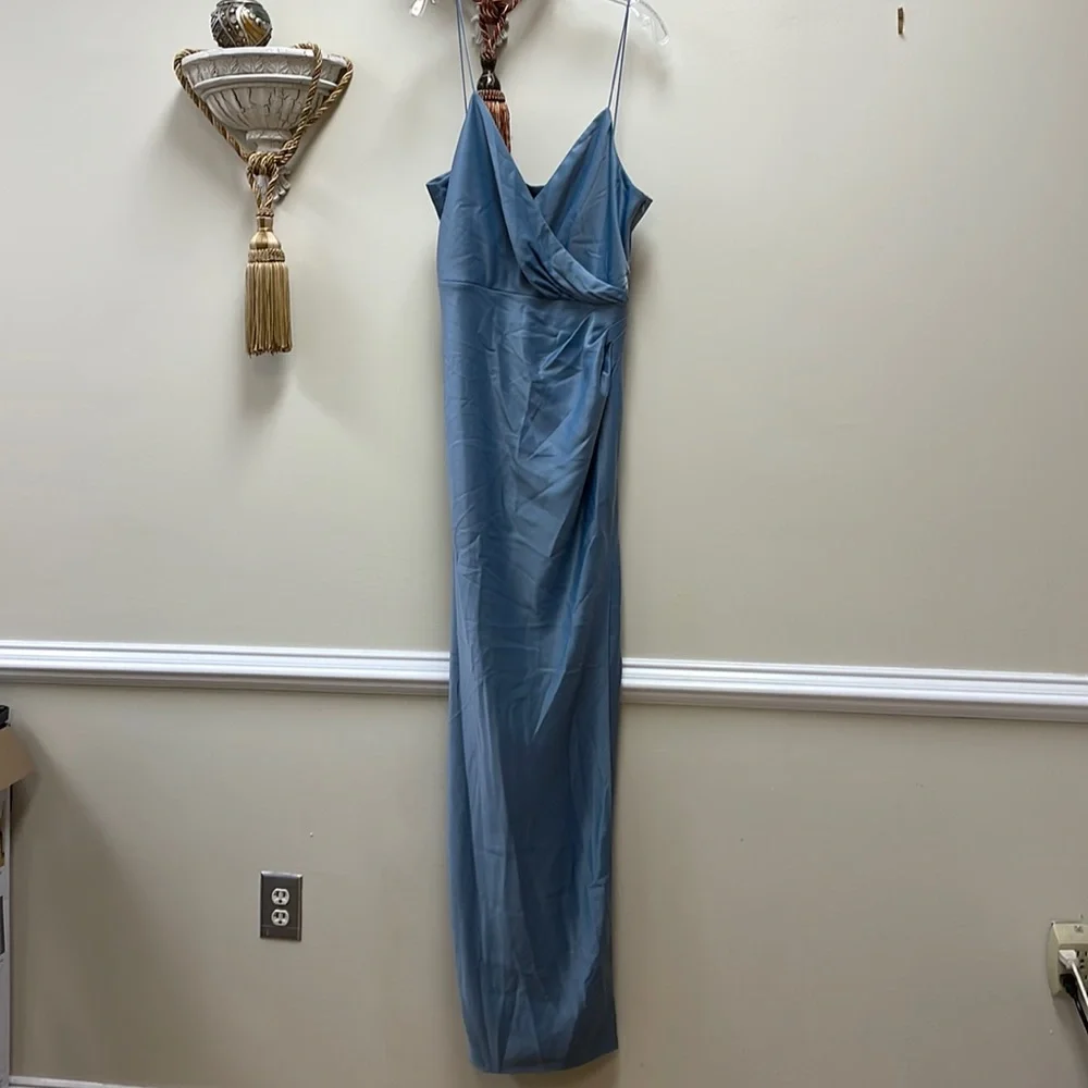 New Women’s BHLDN Freya Satin Charmeuse Dress By Anthropologie!!🔥🔥🔥 - Picture 6 of 16